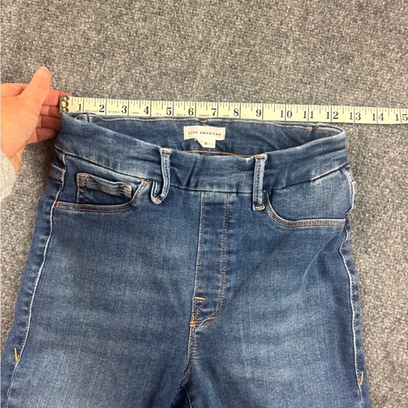 GOOD AMERICAN Women’s Denim Skinny Jeans Jeggings size: Small - Picture 6 of 8